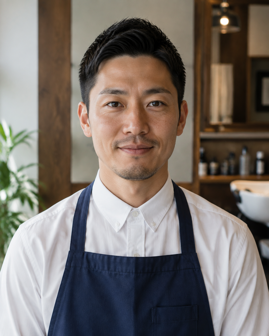 二代目 加藤 亮（かとう りょう）[仮名]の肖像